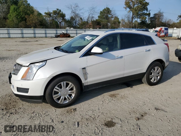 2010 Cadillac SRX Luxury Collection with VIN 3GYFNDEY2AS638479, listed as a Copart auction lot 51130265 with 89,350 mi miles and Clean Title. Bid and sale history available at carsss.com. Image 1.