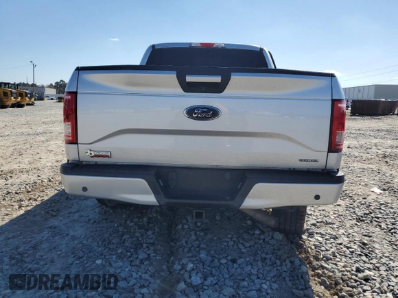 2015 Ford F-150 XL with VIN 1FTEW1CF2FKF15203, listed as a Copart auction lot 46581995 with 159,976 mi miles and Salvage Title. Bid and sale history available at carsss.com. Image 6.