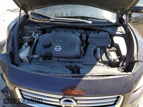 2014 Nissan Maxima S with VIN 1N4AA5AP6EC476727, listed as a Copart auction lot 49458125 with 141,656 mi miles and Salvage title. Bid and sale history available at DreamBid. Image 11.