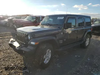 2021 Jeep Wrangler Unlimited Sport with VIN 1C4HJXKN2MW591498, listed as a Copart auction lot 78276744 with 98,868 mi miles and Salvage title. Bid and sale history available at DreamBid. Image 1.