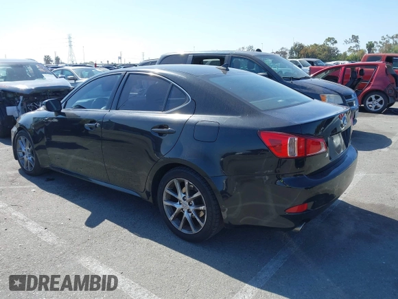 2011 Lexus IS 250 with VIN JTHBF5C24B5129302, listed as a IAAI auction lot 42218001 with 195,210 mi miles and . Bid and sale history available at DreamBid. Image 3.
