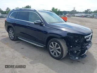 2022 Mercedes-Benz GLS 450 z VIN 4JGFF5KE7NA658975, wystawiony jako IAAI lot #42439664 z przebiegiem 52 431 mil mil oraz . Historia ofert i sprzedaży dostępna na DreamBid. Obrazek 1.