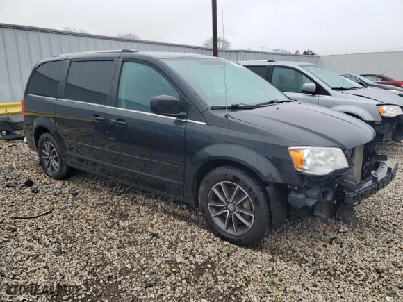 2017 Dodge Grand Caravan SXT with VIN 2C4RDGCG5HR761816, listed as a Copart auction lot 43252865 with 123,418 mi miles and Clean Title. Bid and sale history available at carsss.com. Image 4.