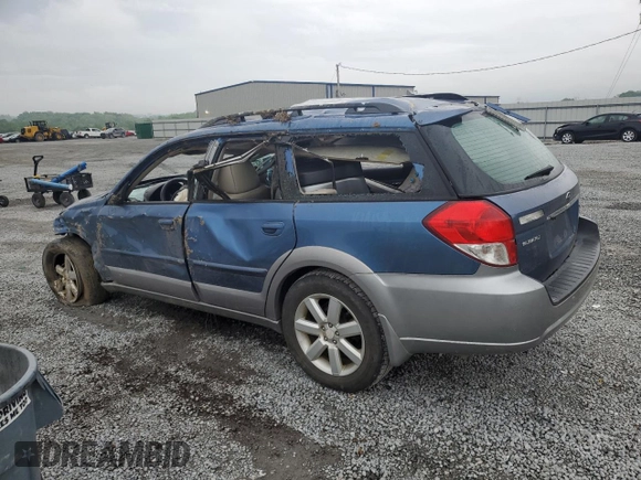 2008 Subaru Outback Limited with VIN 4S4BP62C987342205, listed as a Copart auction lot 53724085 with 205,507 mi miles and Salvage title. Bid and sale history available at DreamBid. Image 2.