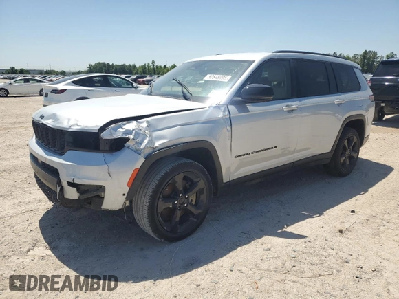 2022 Jeep Grand Cherokee Limited с VIN 1C4RJJBG0N8584834, выставлен на аукционе Copart как лот 52548095 с пробегом 43 209 миль миль и Списание • Salvage title. История ставок и продаж доступна на DreamBid. Изображение 1.