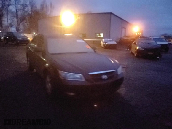 2006 Hyundai Sonata GLS with VIN 5NPEU46F36H121386, listed as a Copart auction lot 84262414 with Not Provided miles and Salvage Title. Bid and sale history available at DreamBid. Image 11.