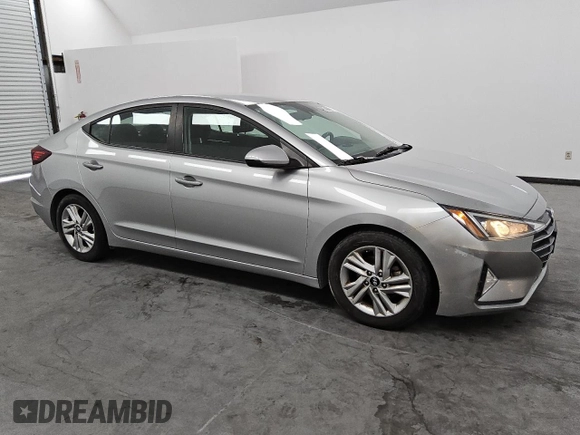 2020 Hyundai Elantra SEL with VIN 5NPD84LF2LH548509, listed as a Copart auction lot 75531194 with 105,524 mi miles and Clean Title. Bid and sale history available at carsss.com. Image 4.