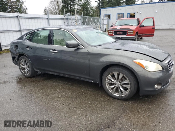 2012 Infiniti M z VIN JN1BY1AP8CM334084, wystawiony jako Copart lot #50758815 z przebiegiem 107 917 mil mil oraz Szkoda całkowita • Salvage title. Historia ofert i sprzedaży dostępna na DreamBid. Obrazek 4.