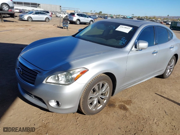 2013 Infiniti M37 with VIN JN1BY1AP0DM511079, listed as a IAAI auction lot 41678015 with 270,594 mi miles. Bid and sale history available at carsss.com. Image 17.