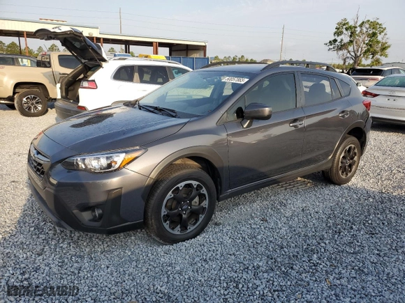 2023 Subaru Crosstrek Premium with VIN JF2GTAPC4P8279185, listed as a Copart auction lot 50057865 with 32,500 mi miles and Salvage Title. Bid and sale history available at carsss.com. Image 1.