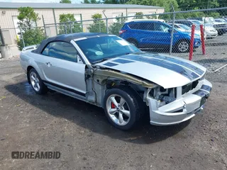 2008 Ford Mustang GT Deluxe with VIN 1ZVHT85H385157895, listed as a IAAI auction lot 42526108 with 39,017 mi miles and . Bid and sale history available at DreamBid. Image 1.