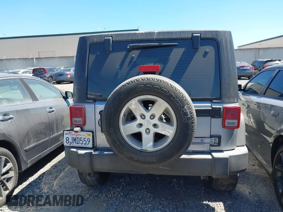 2017 Jeep Wrangler Sport with VIN 1C4GJWAG0HL621498, listed as a IAAI auction lot 42494667 with 92,284 mi miles and . Bid and sale history available at DreamBid. Image 17.