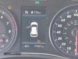 2019 Hyundai Veloster N with VIN KMHT36AH6KU001916, listed as a IAAI auction lot 41577775 with 77,471 mi miles. Bid and sale history available at carsss.com. Image 15.