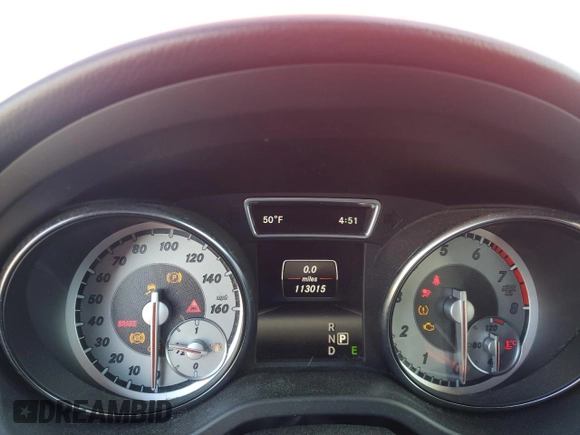 2015 Mercedes-Benz CLA 250 with VIN WDDSJ4GB3FN238981, listed as a Copart auction lot 52108485 with 113,015 mi miles and Salvage title. Bid and sale history available at DreamBid. Image 9.