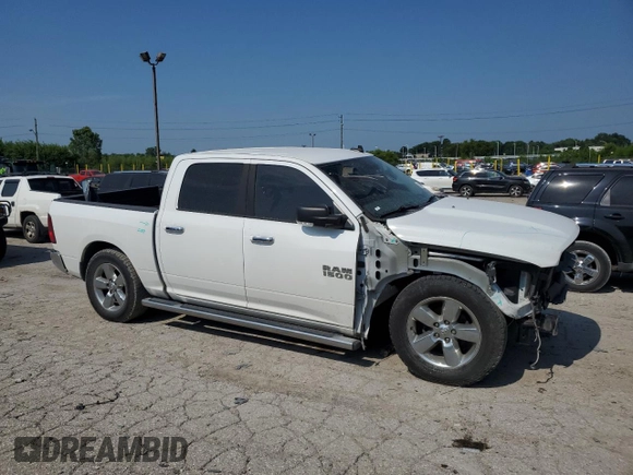 2016 Ram 1500 Big Horn with VIN 3C6RR7LT3GG344754, listed as a Copart auction lot 61974355 with 141,114 mi miles and Salvage title. Bid and sale history available at DreamBid. Image 4.