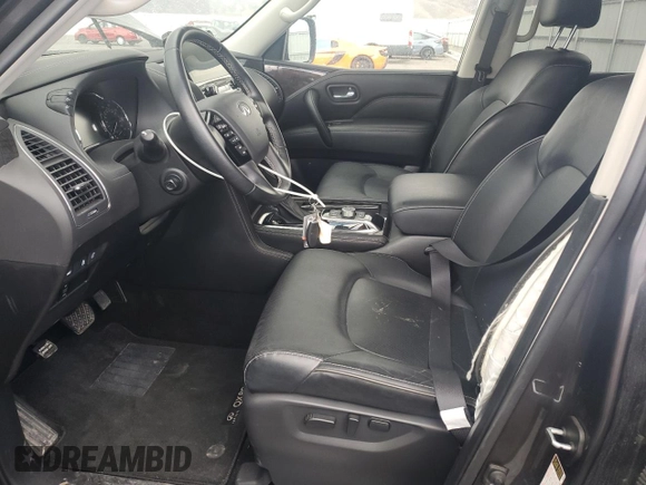 2024 Infiniti QX80 LUXE with VIN JN8AZ2AE5R9329564, listed as a Copart auction lot 44353055 with 15,999 mi miles and Clean Title. Bid and sale history available at carsss.com. Image 7.