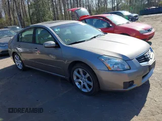 2007 Nissan Maxima 3.5 SE with VIN 1N4BA41E47C854298, listed as a IAAI auction lot 41999478 with 104,508 mi miles. Bid and sale history available at carsss.com. Image 1.