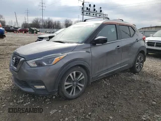 2018 Nissan Kicks S with VIN 3N1CP5CUXJL511095, listed as a Copart auction lot 46493875 with 78,941 mi miles and Salvage Title. Bid and sale history available at carsss.com. Image 1.