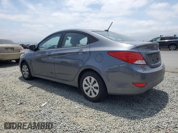2016 Hyundai Accent SE z VIN KMHCT4AE9GU994877, wystawiony jako Copart lot #58599175 z przebiegiem 115 175 mil mil oraz Czysty tytuł • Clean title. Historia ofert i sprzedaży dostępna na DreamBid. Obrazek 2.