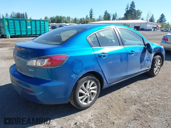 2012 Mazda 3 i Touring with VIN JM1BL1V77C1640555, listed as a IAAI auction lot 42180402 with 87,032 mi miles and . Bid and sale history available at DreamBid. Image 4.