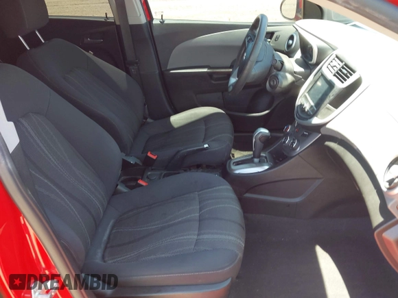 2018 Chevrolet Sonic LT with VIN 1G1JD5SG3J4123567, listed as a IAAI auction lot 42494476 with 44,431 mi miles and . Bid and sale history available at DreamBid. Image 5.