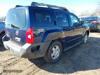 2007 Nissan Xterra SE with VIN 5N1AN08U77C533786, listed as a IAAI auction lot 41283316 with 192,096 mi miles. Bid and sale history available at carsss.com. Image 4.