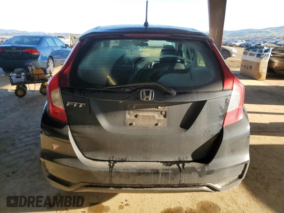 2019 Honda Fit LX with VIN 3HGGK5H49KM729158, listed as a Copart auction lot 50201355 with 93,499 mi miles and Salvage Title. Bid and sale history available at carsss.com. Image 6.