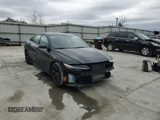 2025 Hyundai Elantra N Line z VIN KMHLR4DF5SU872495, wystawiony jako Copart lot #49594045 z przebiegiem 532 mil mil oraz Szkoda całkowita • Salvage title. Historia ofert i sprzedaży dostępna na DreamBid. Obrazek 11.