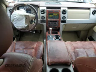 2010 Ford F-150 XL with VIN 1FTFW1EV7AKA98081, listed as a Copart auction lot 58248075 with 262,250 mi miles and Salvage title. Bid and sale history available at DreamBid. Image 8.