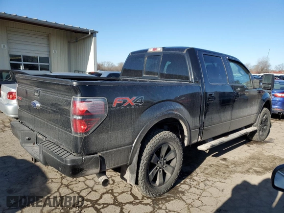2012 Ford F-150 XL with VIN 1FTFW1ET8CFA94471, listed as a Copart auction lot 44246595 with 153,033 mi miles and Clean Title. Bid and sale history available at carsss.com. Image 3.