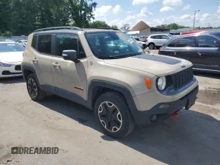 2016 Jeep Renegade Trailhawk with VIN ZACCJBCT5GPD57612, listed as a Copart auction lot 64774845 with 173,915 mi miles and Clean title. Bid and sale history available at DreamBid. Image 4.
