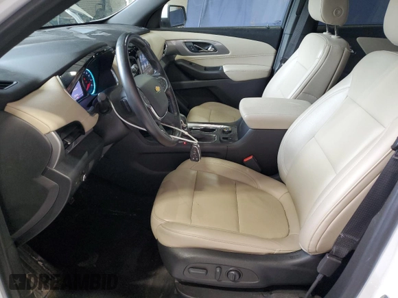 2022 Chevrolet Traverse LT z VIN 1GNEVHKW2NJ105266, wystawiony jako Copart lot #57639415 z przebiegiem 97 798 mil mil oraz Czysty tytuł • Clean title. Historia ofert i sprzedaży dostępna na DreamBid. Obrazek 7.