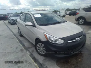 2016 Hyundai Accent SE with VIN KMHCT4AE3GU137129, listed as a IAAI auction lot 41695820 with 43,367 mi miles and . Bid and sale history available at DreamBid. Image 1.