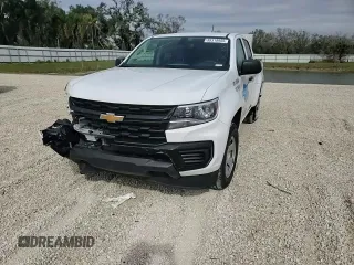 2022 Chevrolet Colorado 2WD Work Truck with VIN 1GCGSBEN7N1330793, listed as a Copart auction lot 88318955 with 36,284 mi miles and Salvage title. Bid and sale history available at DreamBid. Image 10.