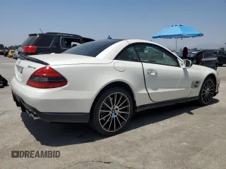 2009 Mercedes-Benz SL 55/63 AMG with VIN WDBSK70F09F156421, listed as a Copart auction lot 62588675 with 34,846 mi miles and Clean title. Bid and sale history available at DreamBid. Image 3.