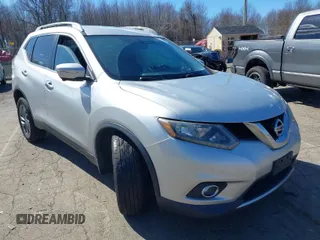 2014 Nissan Rogue SV with VIN 5N1AT2MVXEC776070, listed as a IAAI auction lot 41901195 with 139,566 mi miles. Bid and sale history available at carsss.com. Image 1.