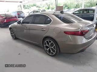 2019 Alfa Romeo Giulia Ti Sport with VIN ZARFAMBN1K7599269, listed as a IAAI auction lot 42271523 with 46,556 mi miles and . Bid and sale history available at DreamBid. Image 3.