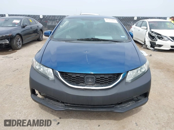 2014 Honda Civic Sedan LX with VIN 2HGFB2F54EH514327, listed as a IAAI auction lot 41781065 with 181,055 mi miles. Bid and sale history available at carsss.com. Image 12.