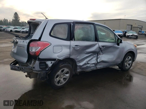2015 Subaru Forester 2.5i with VIN JF2SJAAC4FG440180, listed as a Copart auction lot 87240754 with 81,047 mi miles and Salvage Title. Bid and sale history available at carsss.com. Image 3.