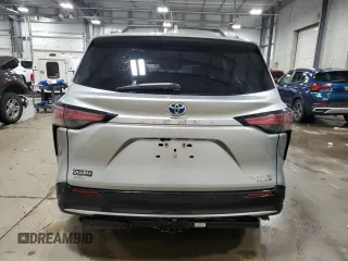 2023 Toyota Sienna Platinum with VIN 5TDESKFCXPS084364, listed as a Copart auction lot 85264314 with 19,158 mi miles and Salvage Title. Bid and sale history available at DreamBid. Image 6.