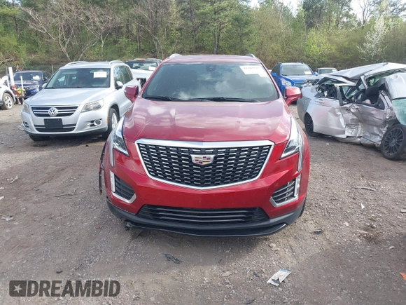 2021 Cadillac XT5 FWD Luxury with VIN 1GYKNAR45MZ182747, listed as a IAAI auction lot 41769515 with 54,753 mi miles. Bid and sale history available at carsss.com. Image 12.