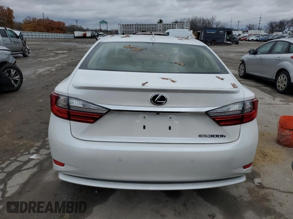 2016 Lexus ES 300h with VIN JTHBW1GG1G2113792, listed as a Copart auction lot 81995344 with 105,391 mi miles and Salvage title. Bid and sale history available at DreamBid. Image 6.