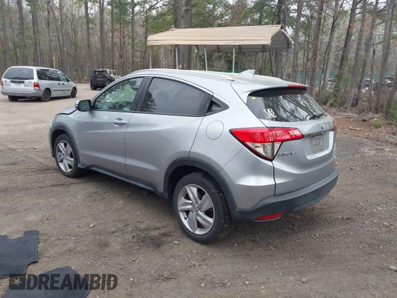 2019 Honda HR-V EX with VIN 3CZRU5H51KM723262, listed as a IAAI auction lot 41912571 with 41,598 mi miles. Bid and sale history available at carsss.com. Image 3.