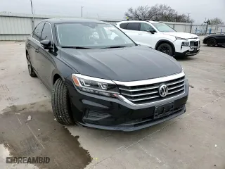 2020 Volkswagen Passat 2.0T SEL with VIN 1VWCA7A3XLC023281, listed as a Copart auction lot 43834755 with 0 mi miles and Salvage Title. Bid and sale history available at carsss.com. Image 11.