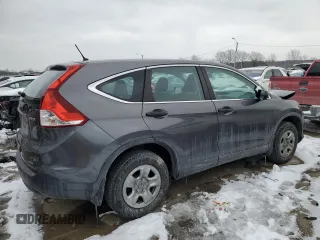 2014 Honda CR-V LX with VIN 2HKRM4H30EH614610, listed as a Copart auction lot 45977815 with 131,192 mi miles and Salvage Title. Bid and sale history available at DreamBid. Image 3.