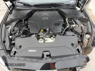 2024 Infiniti Q50 Luxe with VIN JN1EV7BR9RM632130, listed as a Copart auction lot 82011124 with Not Provided miles and Salvage Title. Bid and sale history available at DreamBid. Image 11.