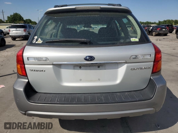 2005 Subaru Legacy Outback with VIN 4S4BP61C057357432, listed as a Copart auction lot 62715765 with 178,488 mi miles and Salvage title. Bid and sale history available at DreamBid. Image 6.