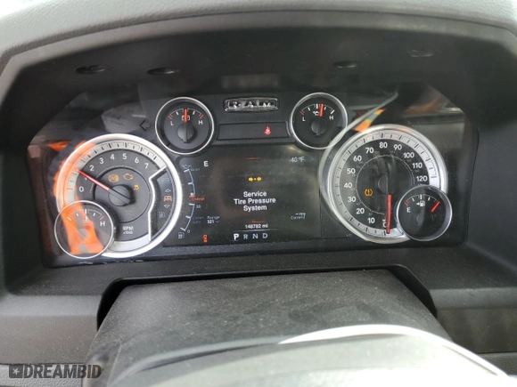 2016 Ram 1500 Lone Star with VIN 1C6RR7LT6GS116711, listed as a Copart auction lot 49447245 with 148,782 mi miles and Salvage Title. Bid and sale history available at carsss.com. Image 9.