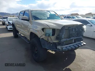 2017 Toyota Tacoma SR5 with VIN 3TMDZ5BN5HM020766, listed as a IAAI auction lot 41778367 with 100,048 mi miles. Bid and sale history available at carsss.com. Image 1.