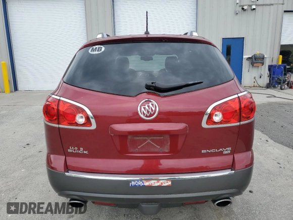 2009 Buick Enclave CX with VIN 5GAER13D89J168977, listed as a Copart auction lot 54407345 with 127,150 mi miles and Clean Title. Bid and sale history available at carsss.com. Image 6.